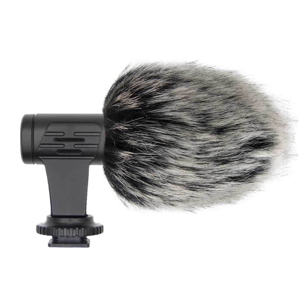 Portable 3.5 mm Microphone with Wind Shield