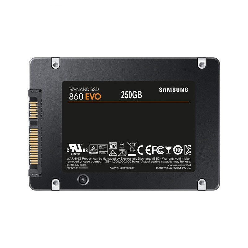SAMSUNG 250/500GB SATA3 SSD 860 EVO