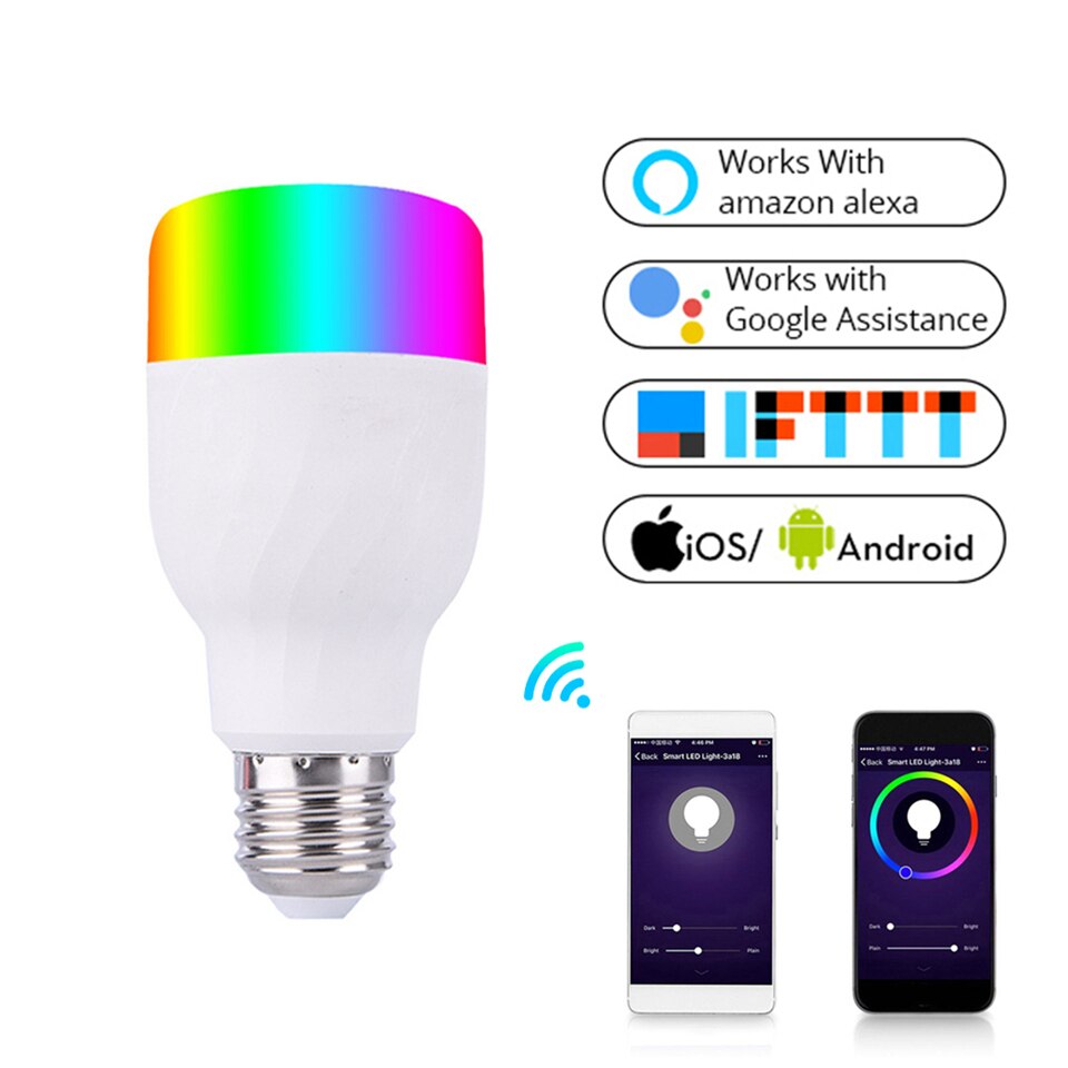 Wi-Fi Colorful Smart Light Bulb