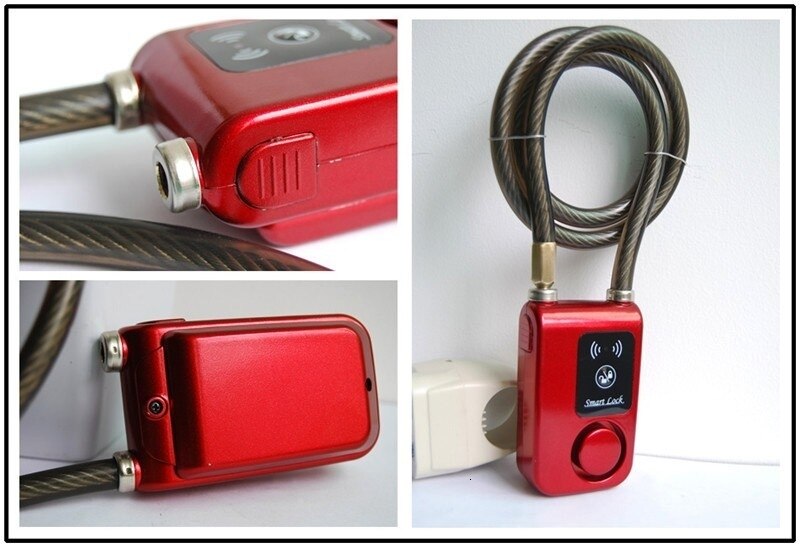 Smart Electronic Bluetooth Lock with Alarm