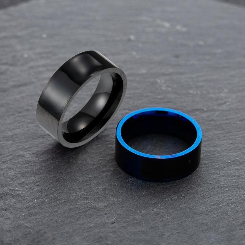 Titanium Steel Smart Ring