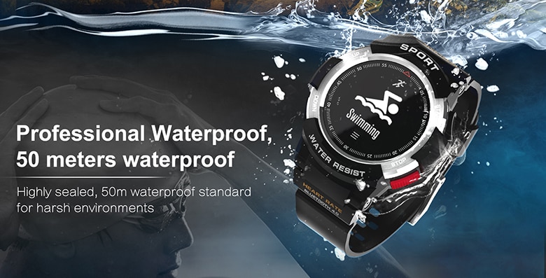 Silica Gel Waterproof Bluetooth 4.0 Smartwatch