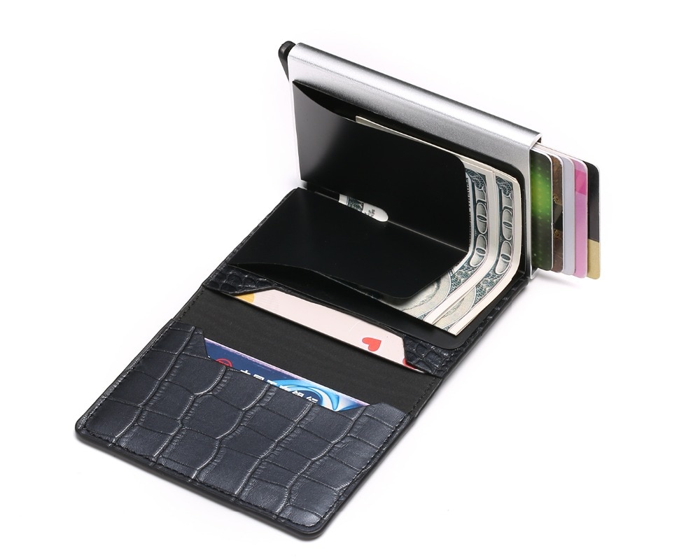 Unisex PU Leather Vintage RFID Wallet