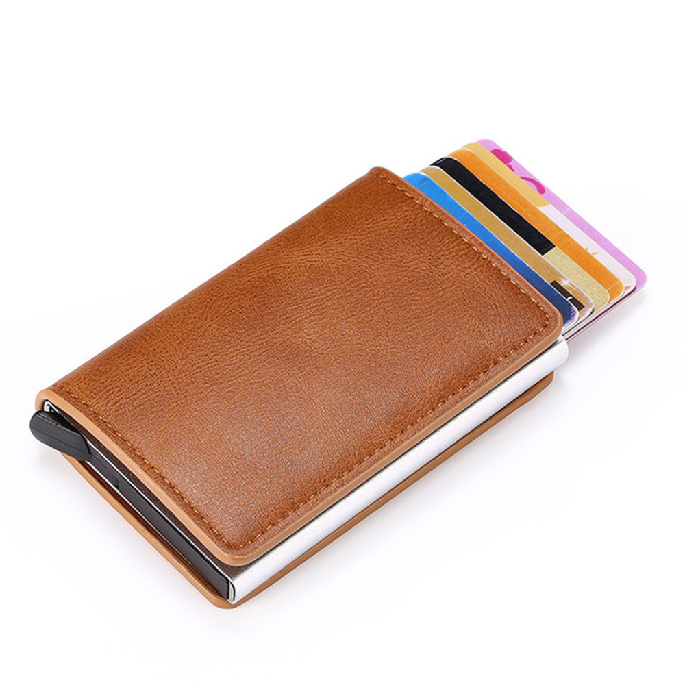Unisex PU Leather Vintage RFID Wallet